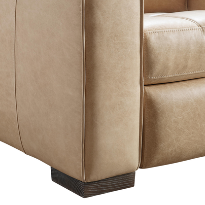 Nest Leather Power Motion Recliner Chair with Power Headrest-comfortdesignfurniture