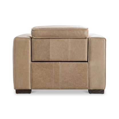 Nest Leather Power Motion Recliner Chair with Power Headrest-comfortdesignfurniture
