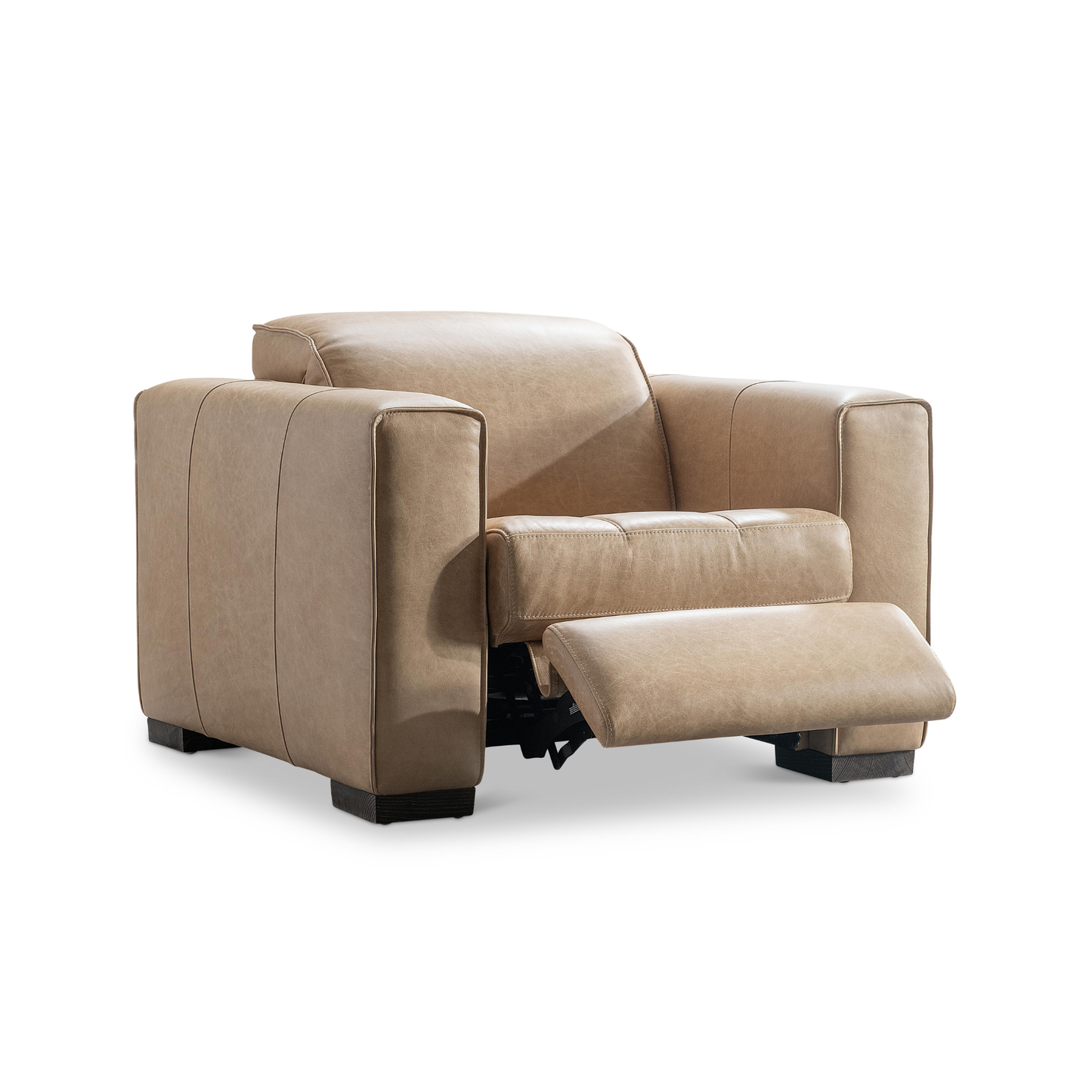 Nest Leather Power Motion Recliner Chair with Power Headrest-comfortdesignfurniture