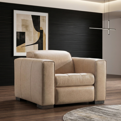 Nest Leather Power Motion Recliner Chair with Power Headrest-comfortdesignfurniture