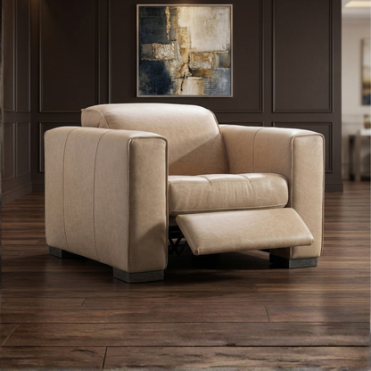 Nest Leather Power Motion Recliner Chair with Power Headrest