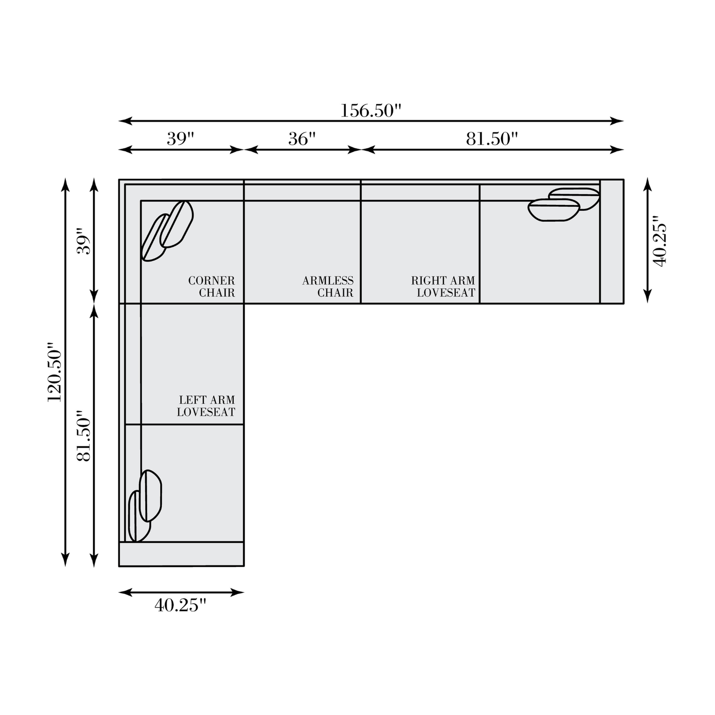 Bernhardt Nest Leather Modern Sectional Sofa