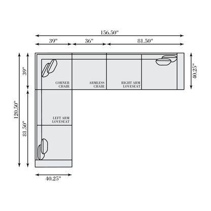 Bernhardt Nest Leather Modern Sectional Sofa