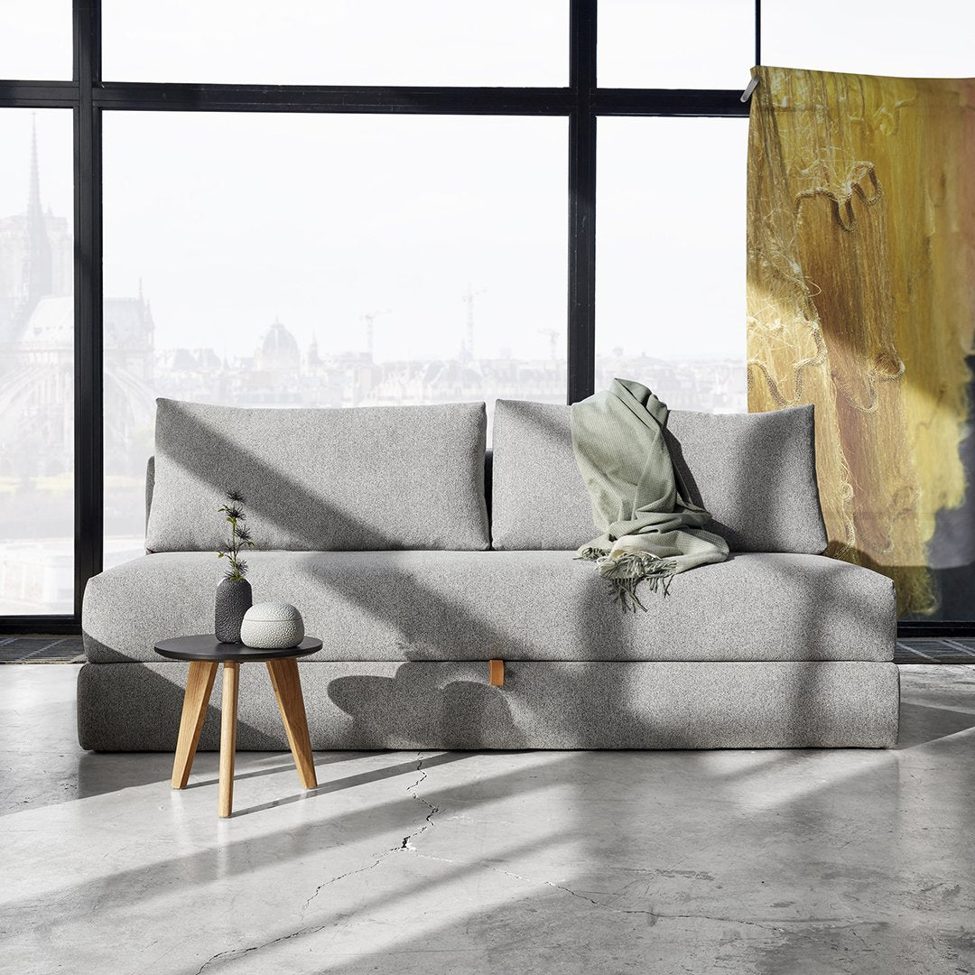Innovation Living Osvald Fabric Queen Sleeper Sofa with Storage
