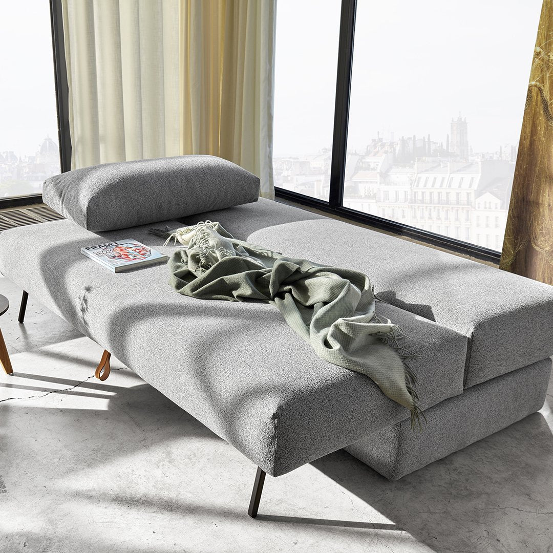 Innovation Living Osvald Fabric Queen Sleeper Sofa with Storage