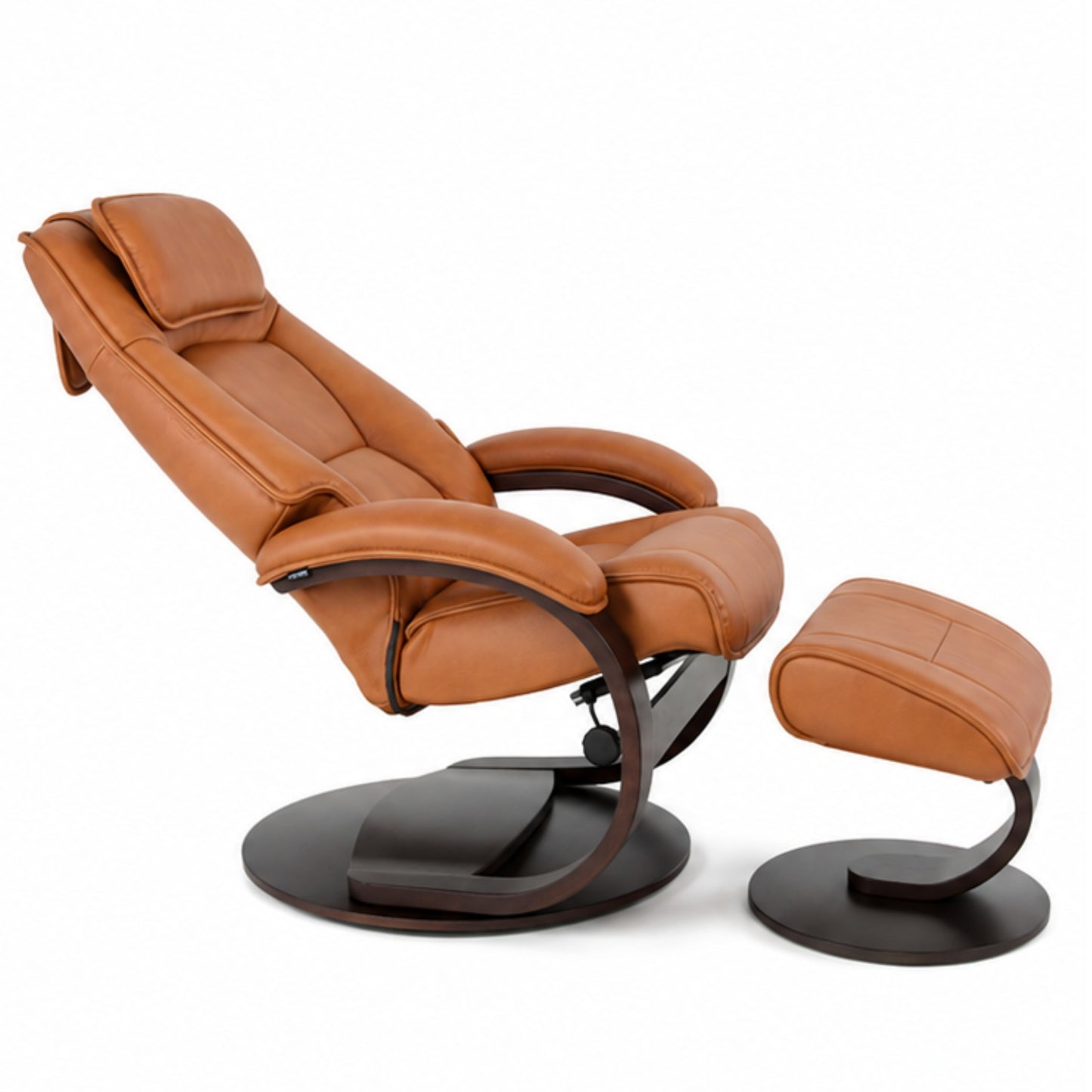 Fjords Admiral C Swivel Recliner Chair with Foot Stool