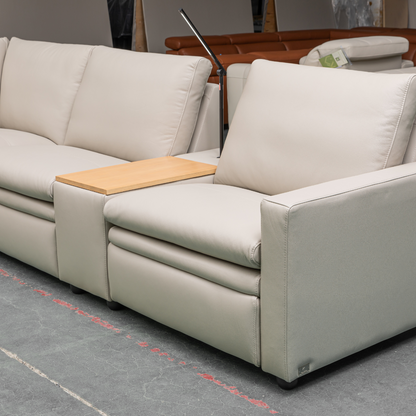 Klaussner Roma 6-Seater Power Reclining Sectional Sofa-Comfort Furniture