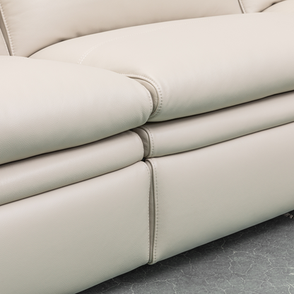 Klaussner Roma 6-Seater Power Reclining Sectional Sofa-Comfort Furniture