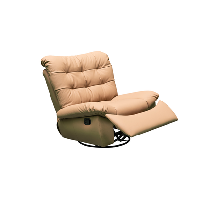 Klaussner Stella recliner armrest and side panel detail - craftsmanship close-up for comfort design furniture
