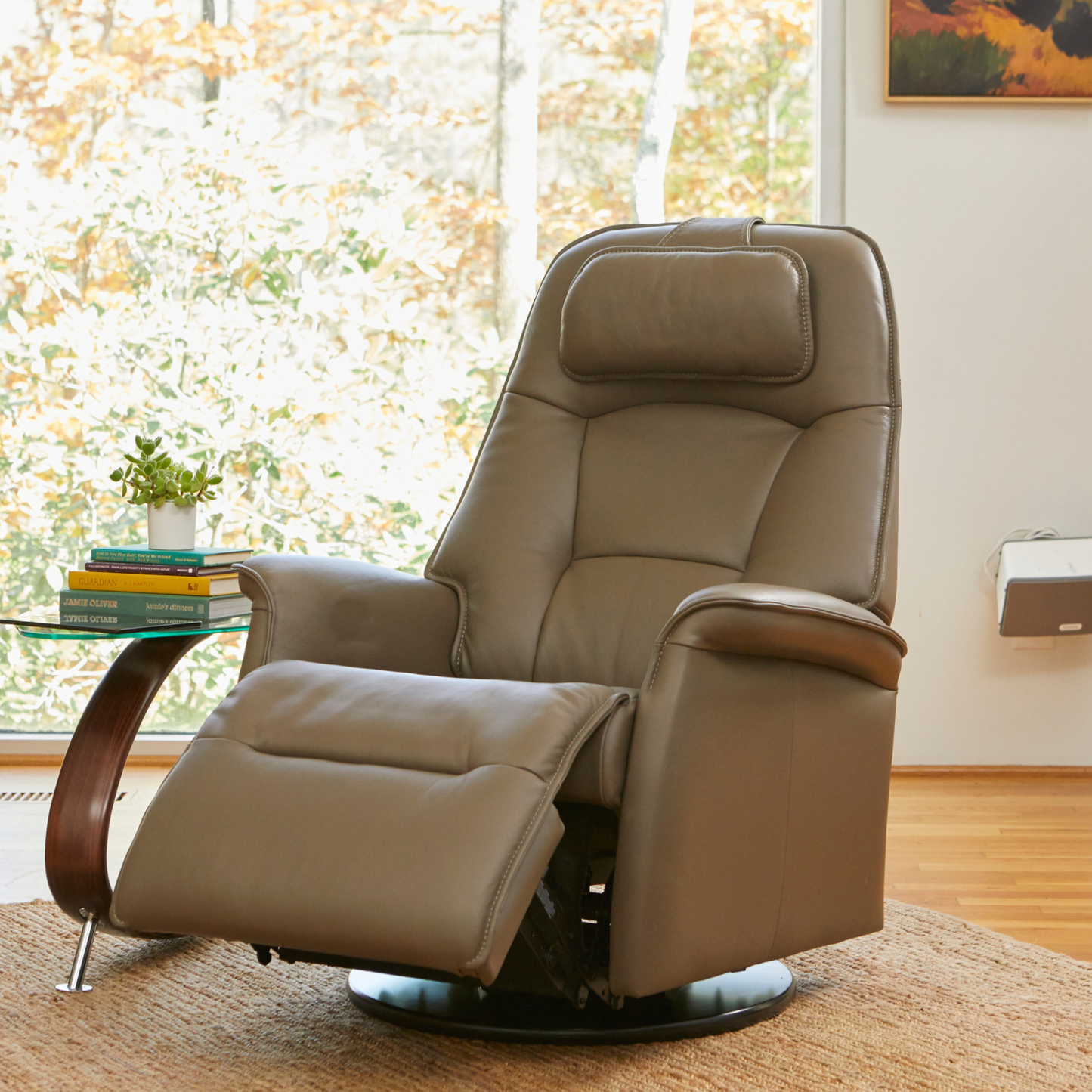 Fjords Stockholm Power Recliner Chair With Swing Back
