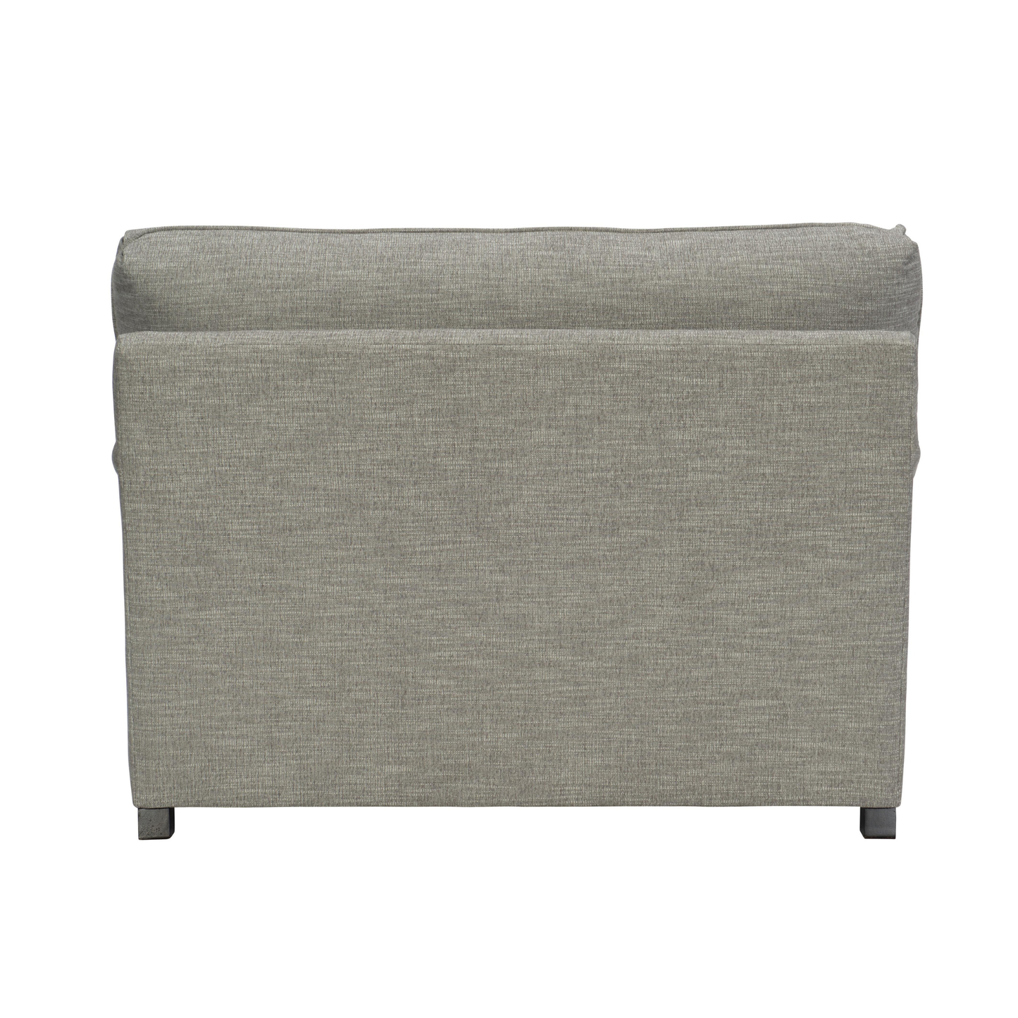 Bernhardt Tarleton Fabric Chair And A Half With Curved Arms