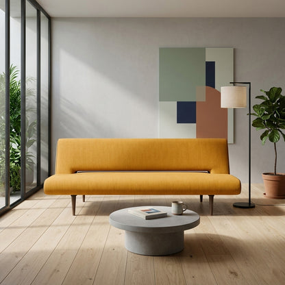 Innovation Living Unfurl Lounger Sleeper Sofa with Adjustable Backrest