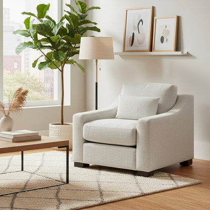 Universal Brooklyn Fabric Lounge Accent Chair