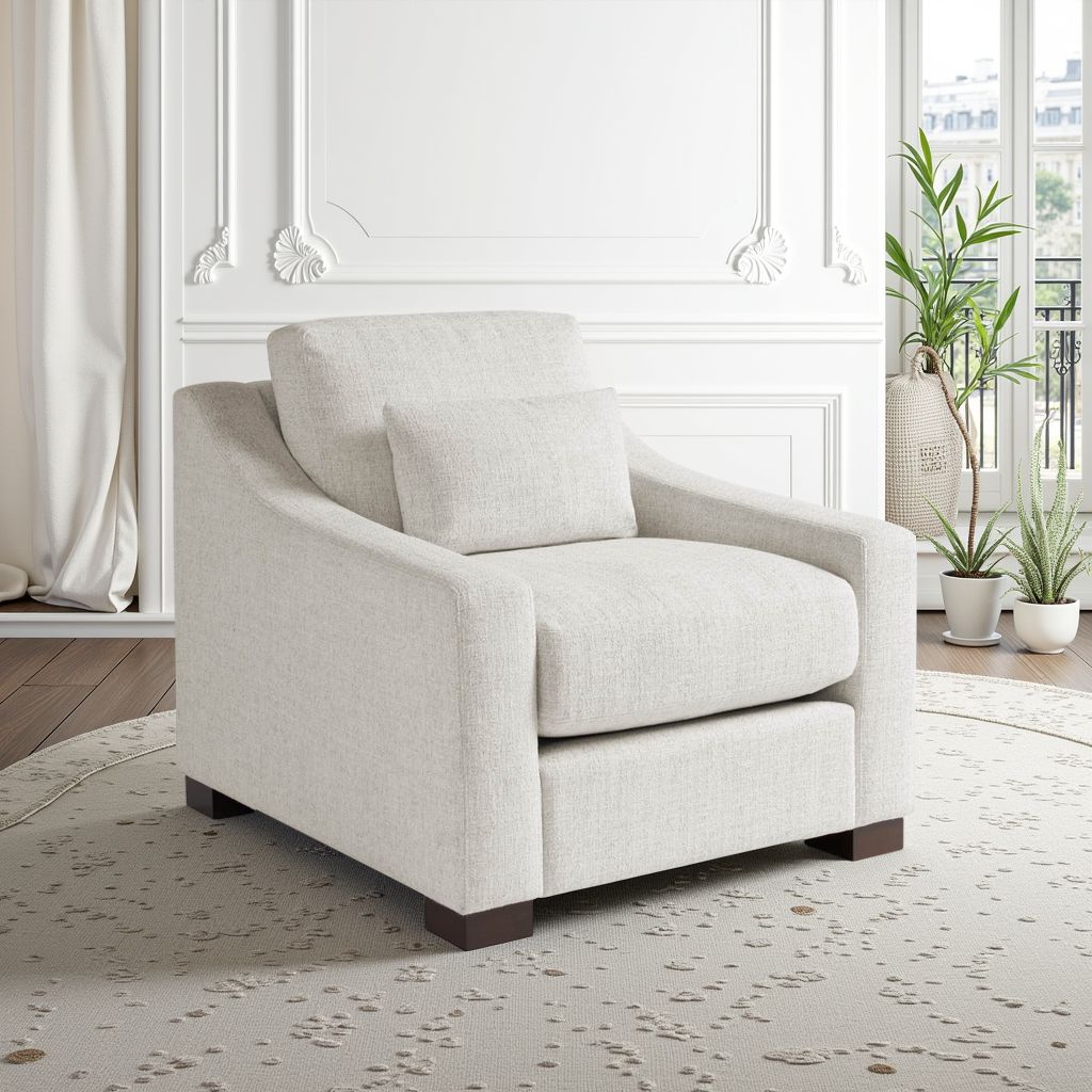 Universal Brooklyn Fabric Lounge Accent Chair