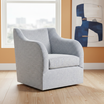 Universal Fabric Camille Swivel Chair