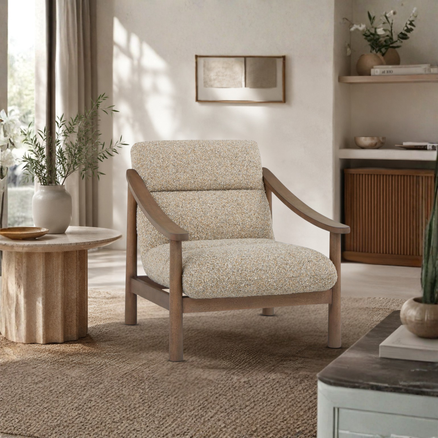 Universal Colt Modern Upholstered Occasional Chair-Comfort Design