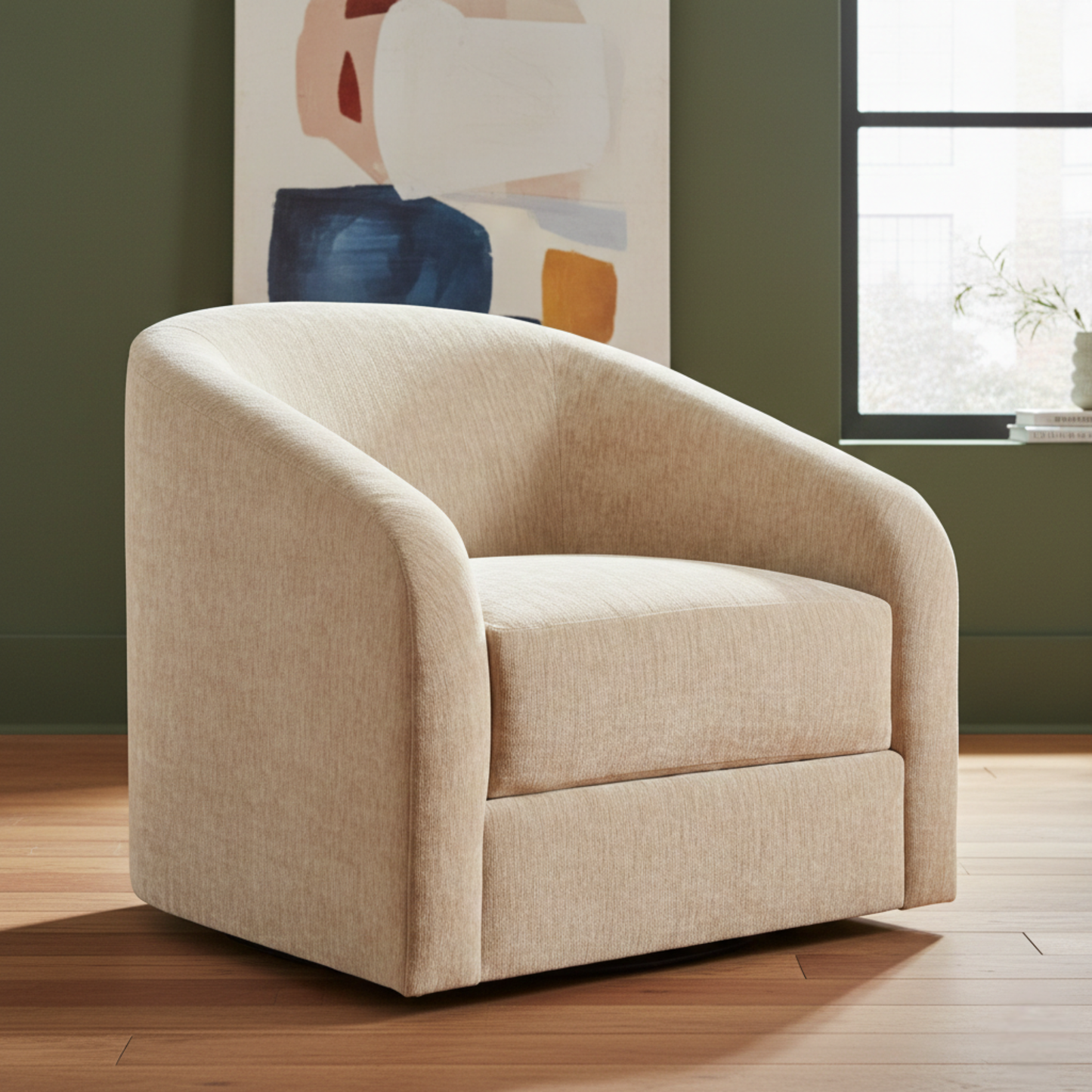 Universal Fabric Dylan Swivel Chair