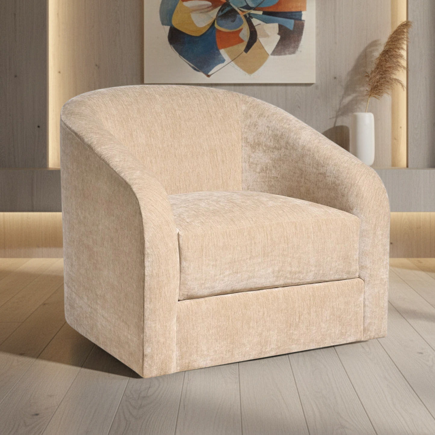 Universal Fabric Dylan Swivel Chair