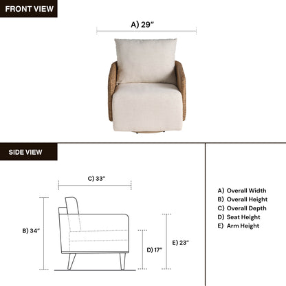 Universal Enzo Swivel Chair