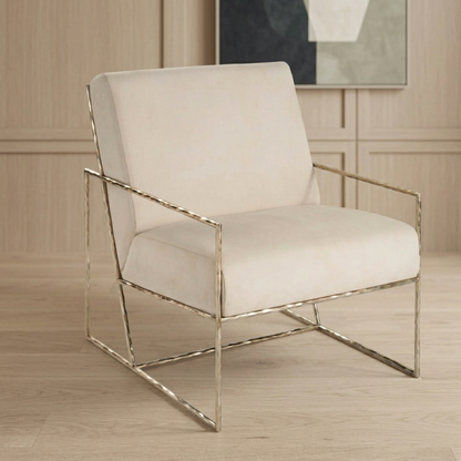 Universal Furniture Bastian Berber Snow Fabric Chair-comfortdesignfurniture