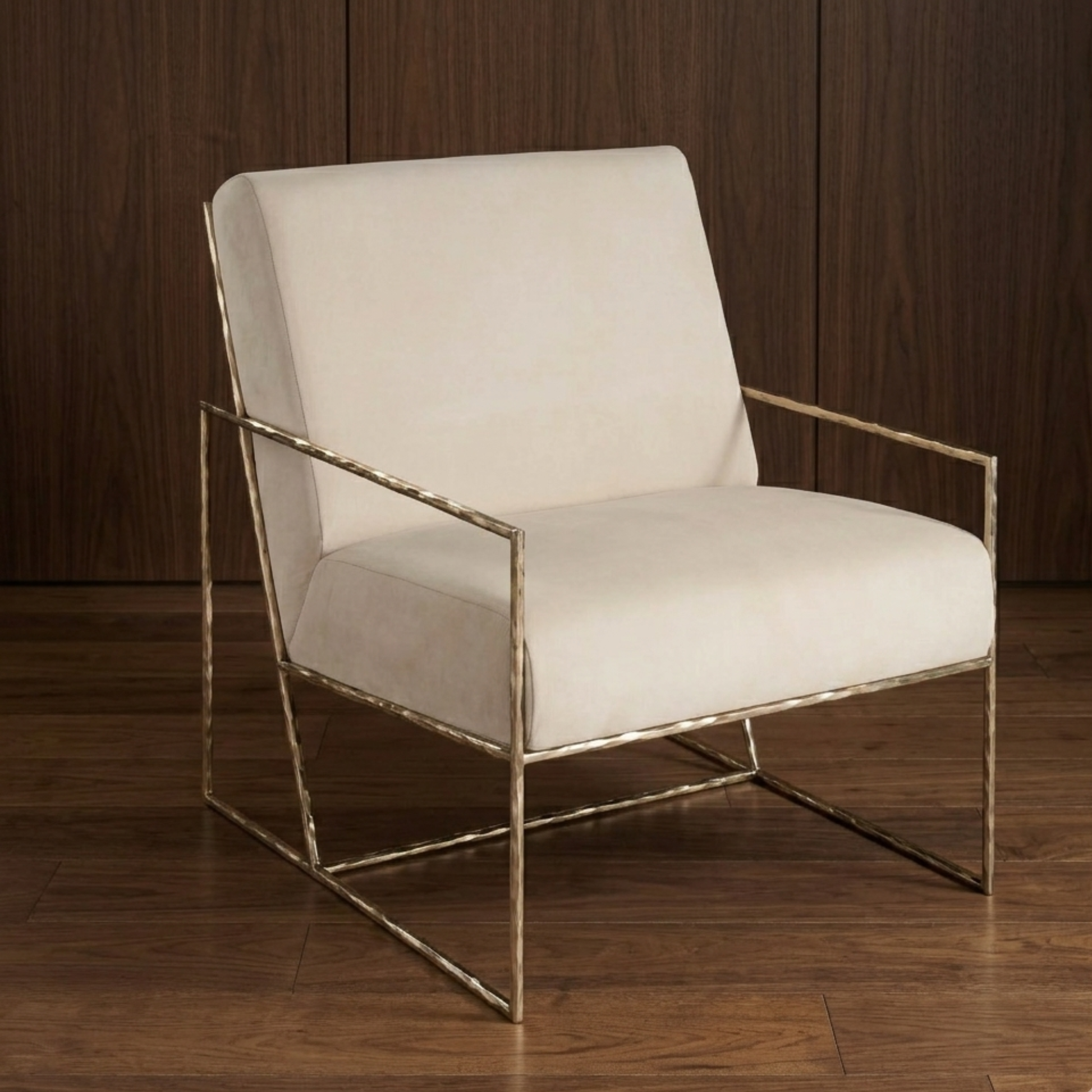 Universal Furniture Bastian Berber Snow Fabric Chair-comfortdesignfurniture