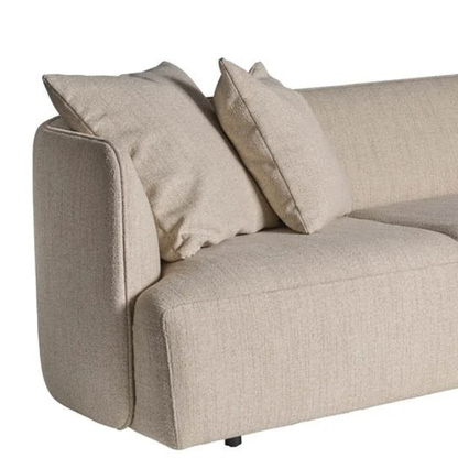 Universal Furniture Danica Fabric Sectional with Accent Pillows