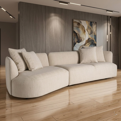 Universal Furniture Danica Fabric Sectional with Accent Pillows