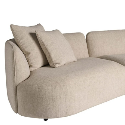 Universal Furniture Danica Fabric Sectional with Accent Pillows