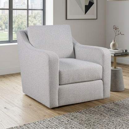 Universal Furniture Filmore Upholstered Swivel Chair-Comfort Design Furniture
