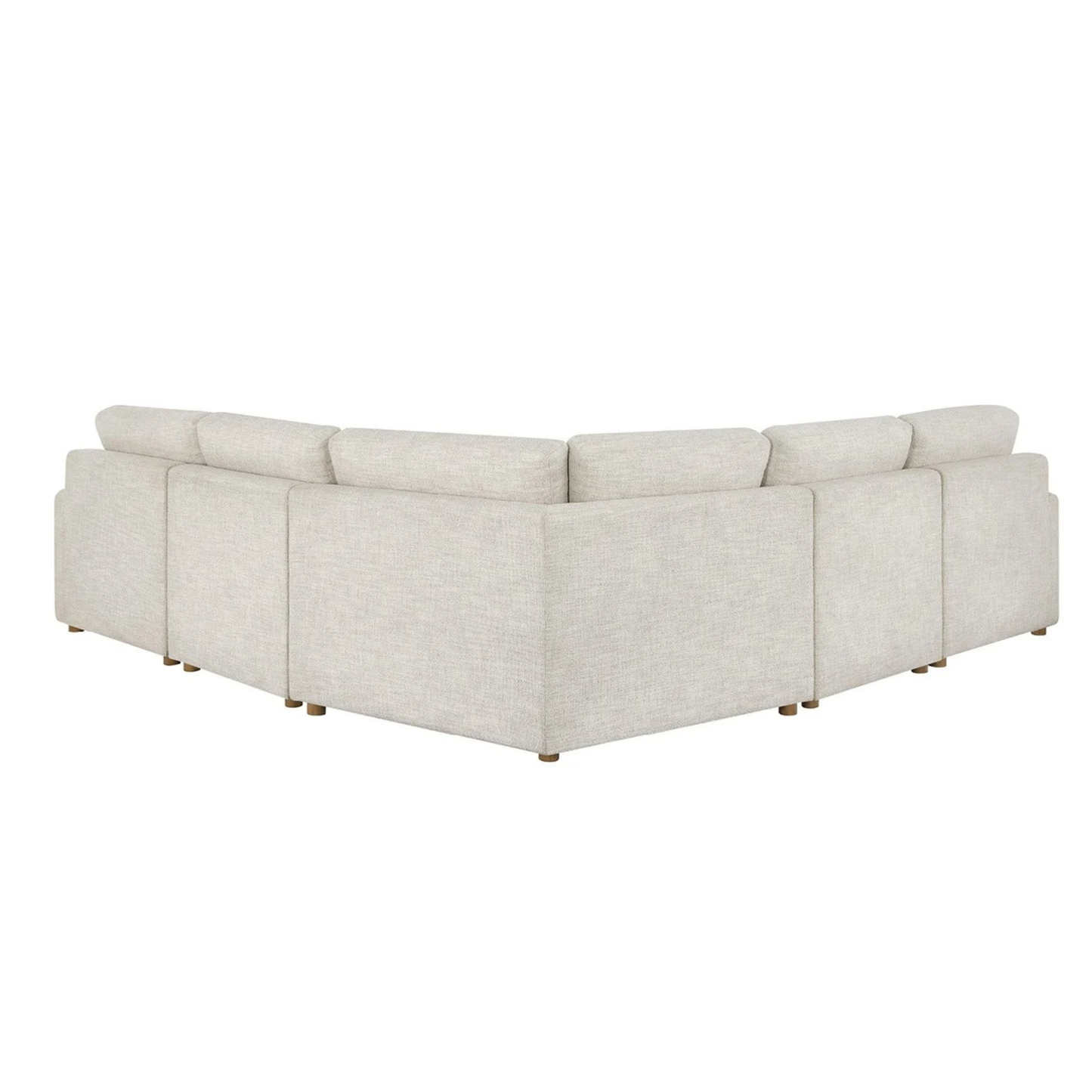 Universal  Furniture Hyde Fabric 5-Piece Power Dual Motion Reclining Sectional Sofa