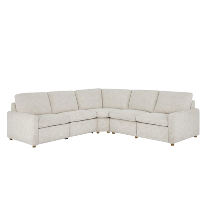 Universal  Furniture Hyde Fabric 5-Piece Power Dual Motion Reclining Sectional Sofa