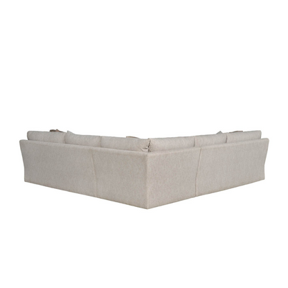 Universal Modular Hadlee Loveseat Sectional Sofa in Beige