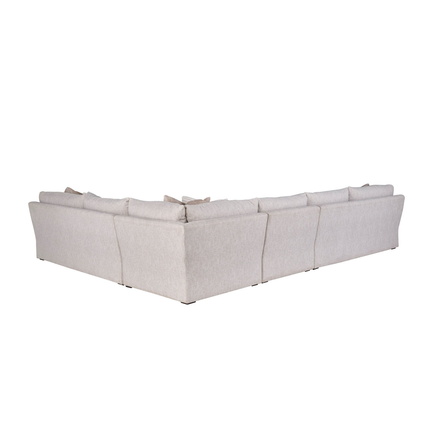 Universal Modular Hadlee Loveseat Sectional Sofa in Beige