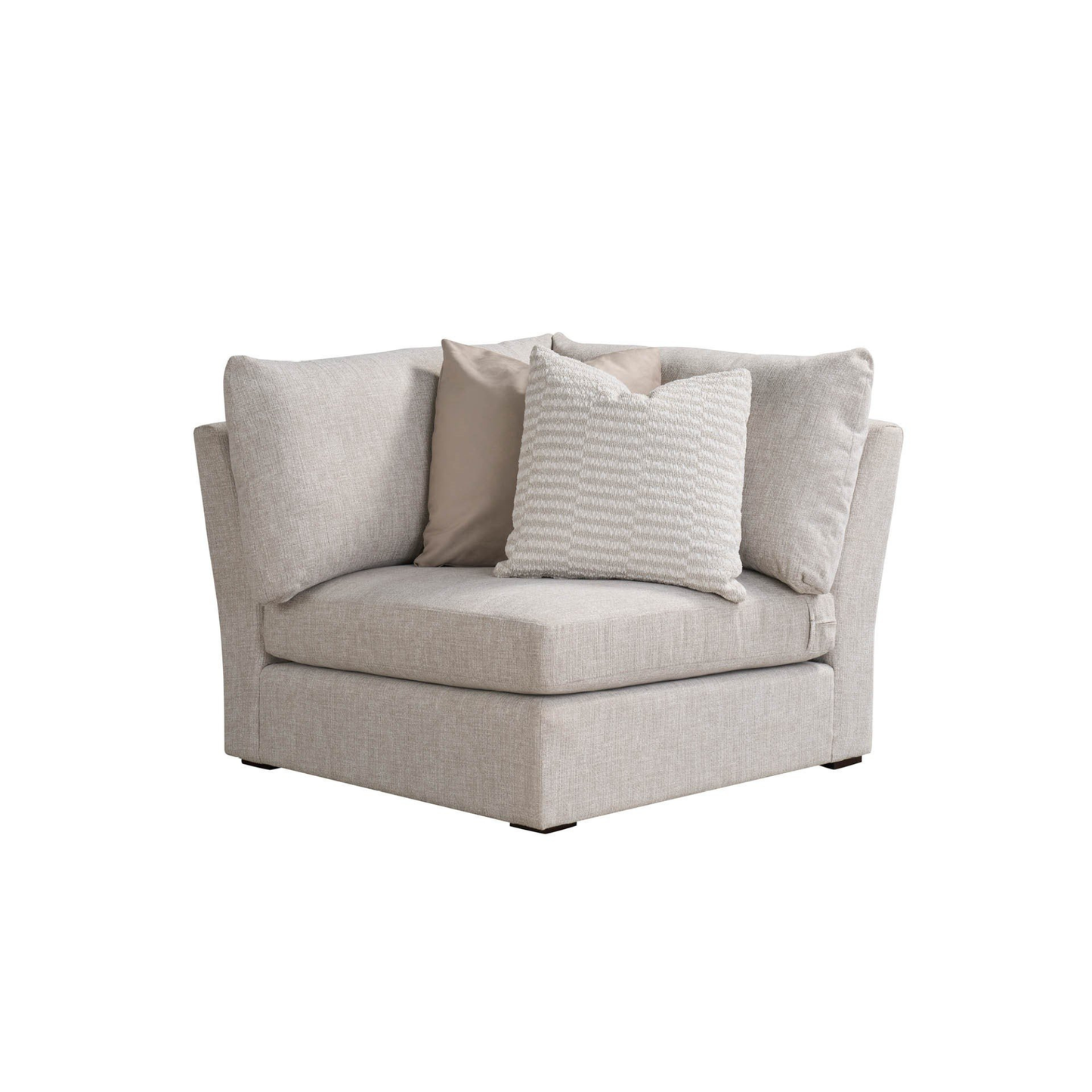 Universal Hadlee Sectional Sofa with Plush Throw Pillows