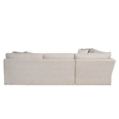 Universal Hadlee Sectional Sofa with Plush Throw Pillows