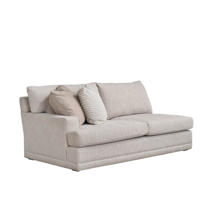 Universal Hadlee Sectional Sofa with Plush Throw Pillows