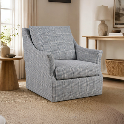 Universal Henri Fabric Swivel Chair-Comfort Design