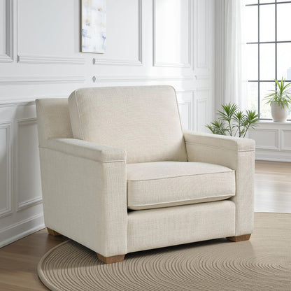 Universal Leah Fabric Rectangular Sofa Chair