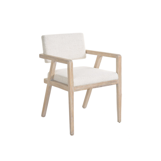 Universal Modern Desert Monique Linen Arm Chair