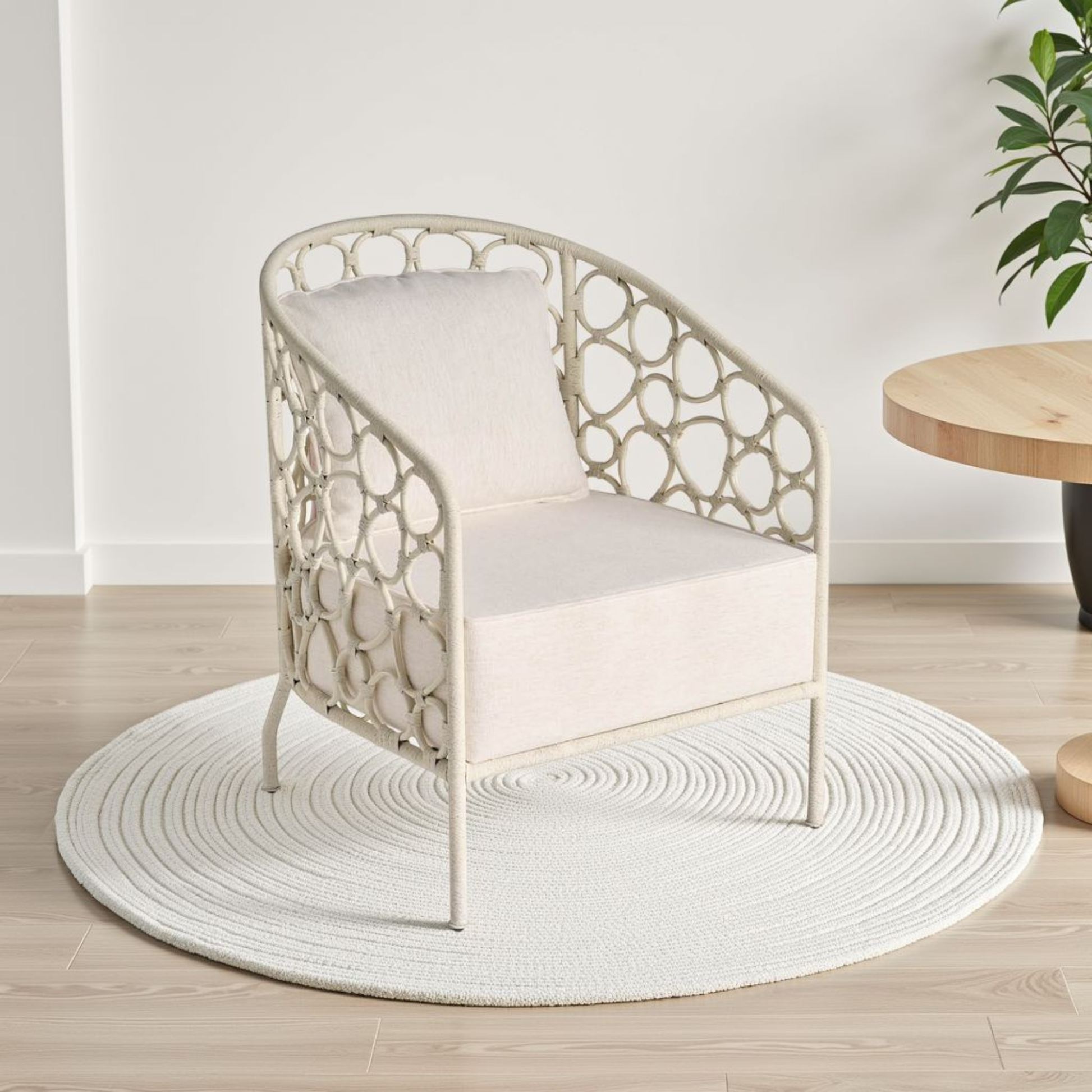 Universal Oasis Coastal Living Home Collection Pebble Accent Chair-comfortdesignfurniture