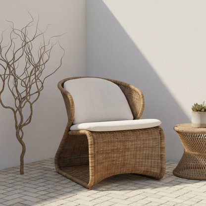 Universal Oasis Fabric Coastal Living Home Lounge Chair