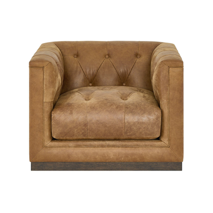 Universal Quinn Moore and Giles Tufted Swivel Chair
