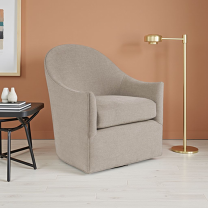 Universal Roscoe Fabric Swivel Accent Chair