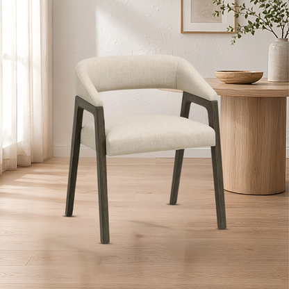 Universal Veil Upholstered Dining Chair-Comfort Design