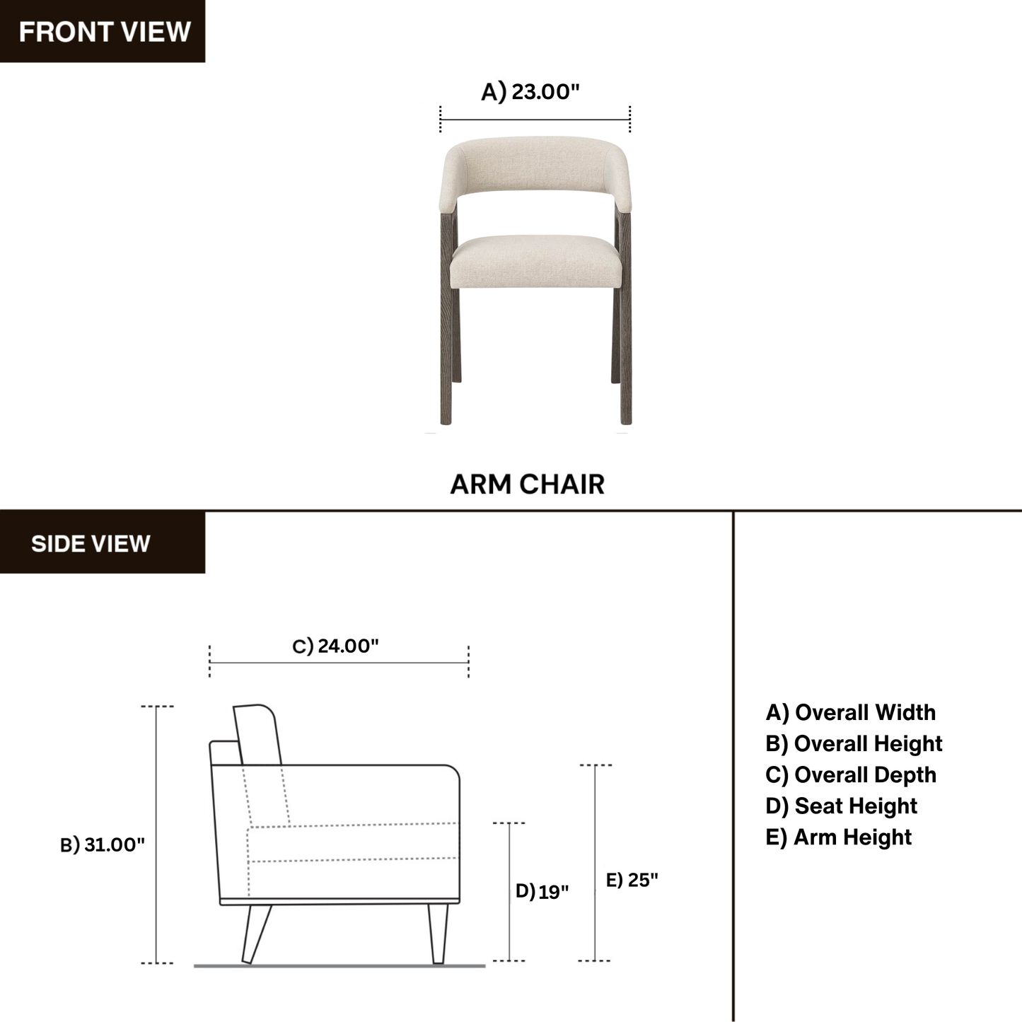 Universal Veil Upholstered Dining Chair-Comfort Design