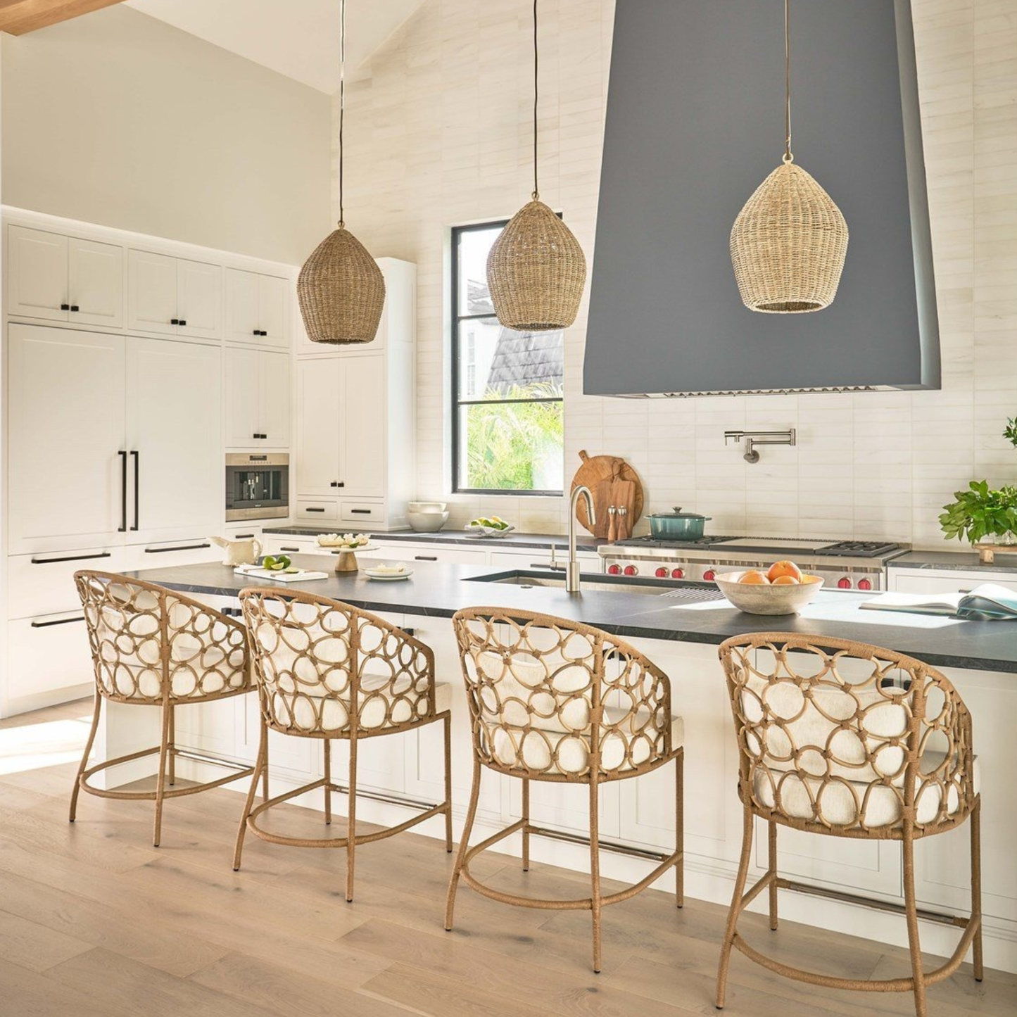 Universal Weekender Coastal Living Pebble Counter Chair