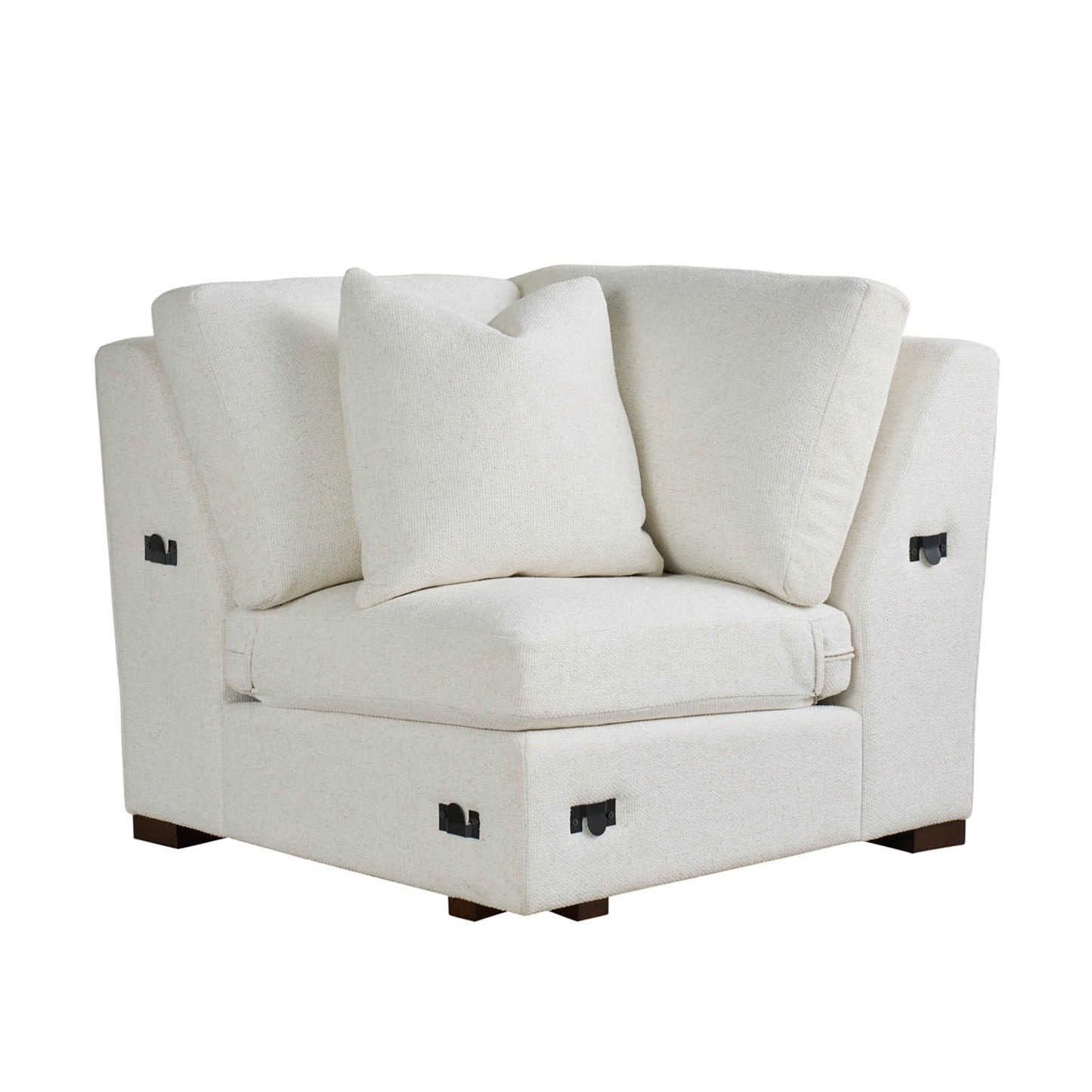 Universal Anna Fabric L Shaped Sectional Sofa