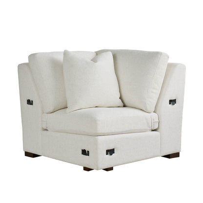 Universal Anna Fabric L Shaped Sectional Sofa