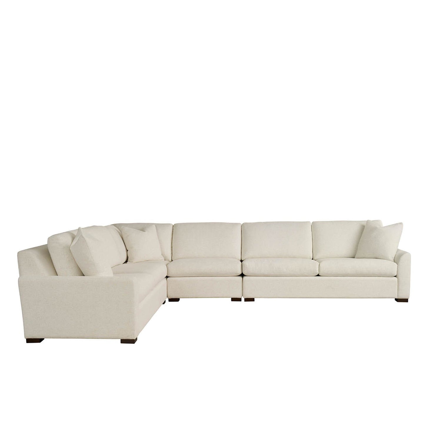 Universal Anna Fabric L Shaped Sectional Sofa