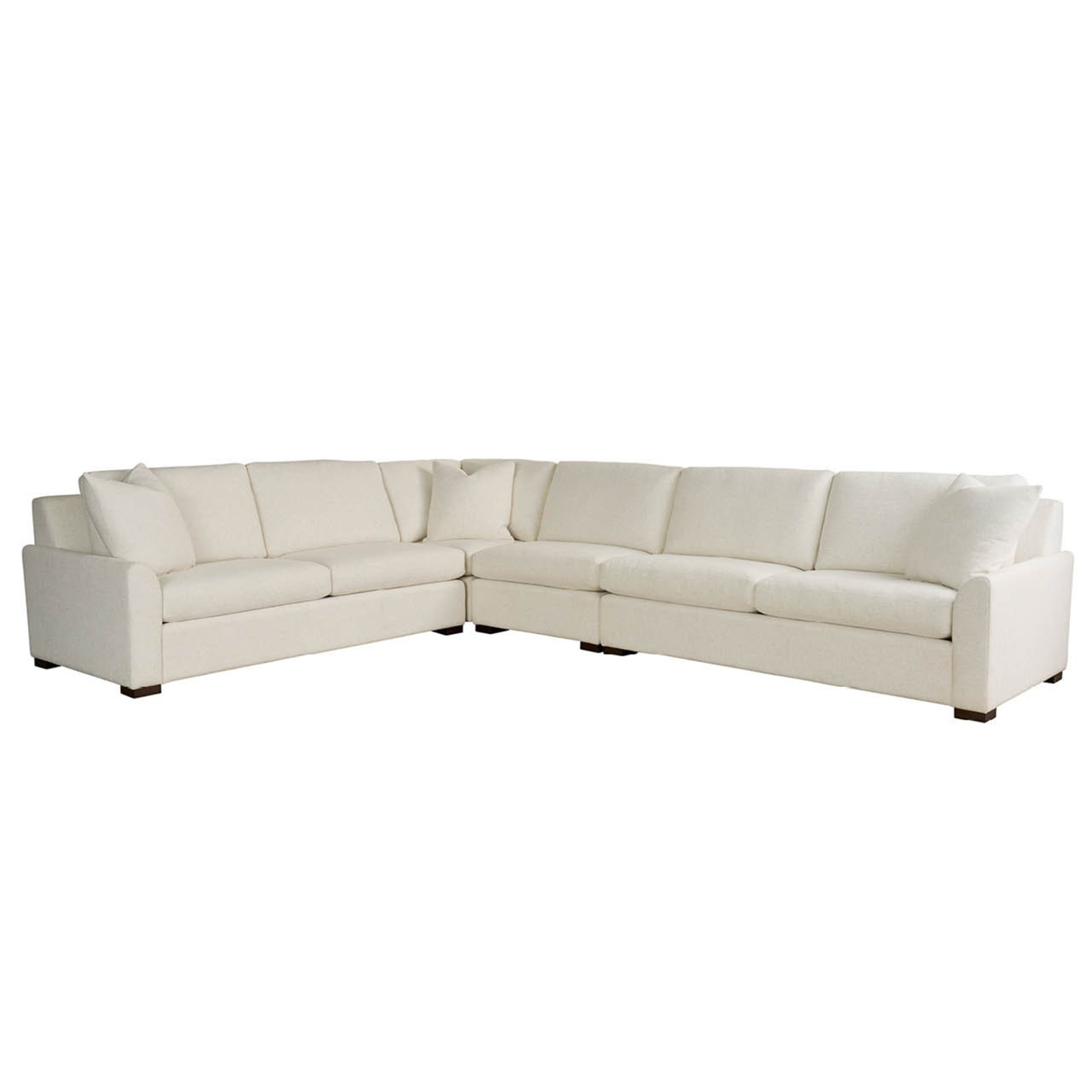 Universal Anna Fabric L Shaped Sectional Sofa
